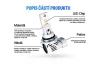 M3 LED Flashbulbs HB4 25W pair white for the car