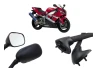 Mirrors Yamaha YZF-R6 99-02 YZF-R1 98-01 for a motorcycle