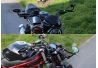 SEFIS Cafe Racer 723 CNC mirrors