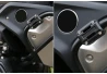 SEFIS crash bar protection bumper for a motorcycle