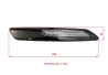 LED TURNLIGHTS BMW CLEAR PAIR for the car