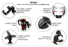 SEFIS Basic 2 universal bottle holder for scooter and bike for the household