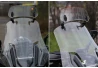 SEFIS B L plexi adapter raise clear for a motorcycle