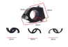 SEFIS clamp mount adaptor LED lights for a motorcycle
