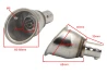 Universal DB killer for motorcycle exhaust 60-68mm for a motorcycle