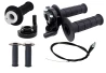 SEFIS universal throttle with cable for a motorcycle