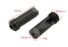 SEFIS CNC Race footpegs black for a motorcycle