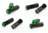 SEFIS CNC Race footpegs green for a motorcycle
