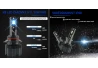 R8 LED FLASHBULBS H8/H11 70W PAIR white for the car
