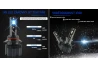 R8 LED FLASHBULBS H7 70W PAIR white for the car