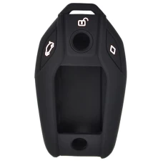 Silicone key case for BMW G01-X3 G02-X4 G05-X5 G07-X7 G11 G12 G30 G31 G32 i8 I12 I15 black