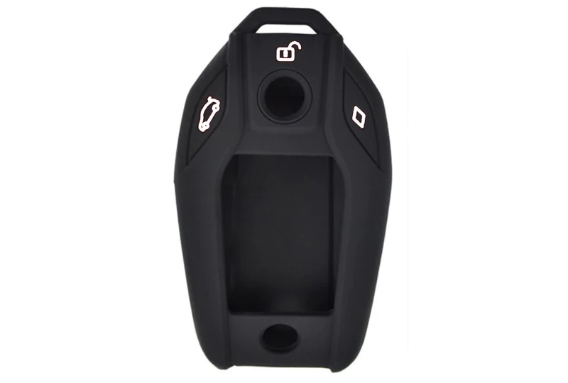 Silicone key case for BMW G01-X3 G02-X4 G05-X5 G07-X7 G11 G12 G30 G31 G32 i8 I12 I15 black