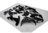 Yamaha YZF-R1 2004-2006 complete fairing for a motorcycle