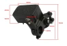 Front Brake Master Cylinder F14 15,5mm Kawasaki Suzuki Yamaha Triumph Buell for a motorcycleě