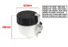 SEFIS Honda Suzuki clutch fluid container for a motorcycle