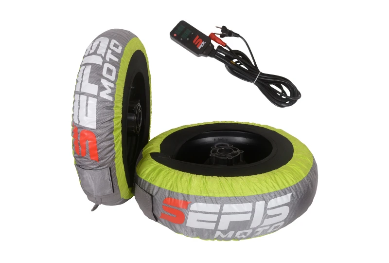 SEFIS Digital tyre warmers 120/17 and 190/17 GF