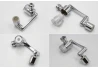 SEFIS faucet extension 1080° rotatable with carbon filter - chrome for the household