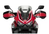 Increase of lever protectors Honda CRF1100 L 2020-2022 / X-ADV 750 2021 dark smoked for a motorcycle