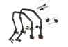 SEFIS D20 foldable motorcycle stand front and rear set - single / paddles for a motorcycle