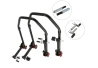 SEFIS D20 foldable motorcycle stand front and rear set - single / 2in1 for a motorcycle