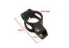 SEFIS sleeve for UNI 1 steering damper black for a motorcycle