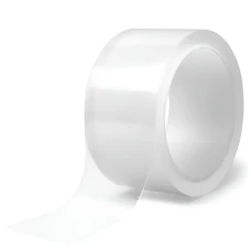 Protective silicone tape against scratching car door sills