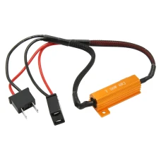 Resistor 50W 8Ω CAN BUS with socket H7 2pcs Resistor 50W 8Ω CAN BUS with socket H7 2pcs