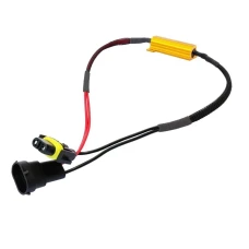 Resistor 50W 8Ω CAN BUS with socket H8 H11 2pcs Resistor 50W 8Ω CAN BUS with socket H8 H11 2pcs