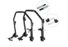 SEFIS D20U foldable mobile motorcycle stand front and rear set Single / Standard for a motorcycle