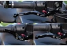SEFIS CNC levers foldable and extendable Yamaha for a motorcycle