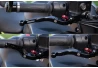 SEFIS CNC levers folding and extendable Ducati - without logo for a motorcycle