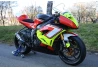 SEFIS adhesive foam driver's seat for motorcycle for a motorcycle