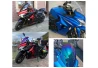 Windscreen smoked Suzuki GSX-S 1000F 1000R 2015-2018 for a motorcycle
