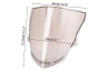 Windshield mild smoke Kawasaki ZX-6R 2009-2010 for a motorcycle