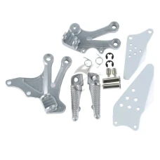 Front bracket and footpegs Kawasaki ZX-10R 2004-2005 Front bracket and footpegs Kawasaki ZX-10R 2004-2005