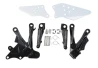 Front bracket and footpegs Kawasaki ZX-10R 2006-2010