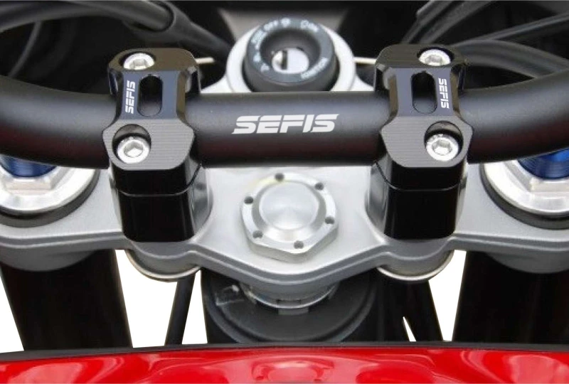 SEFIS Flat 25 handlebar riser 28.6 mm Triumph Tiger 1050 2014 - 2016