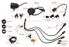SEFIS Adventure universal auxilary lights 20W with cabling for a motorcycle SEFIS Adventure universal auxilary lights 20W with cabling for a motorcycle