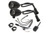 SEFIS Adventure universal auxilary lights 20W with cabling for a motorcycle SEFIS Adventure universal auxilary lights 20W with cabling for a motorcycle