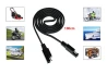 SEFIS SAE connector extension cable 1m for a motorcycle