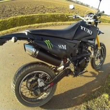 R-Tech Duke exhaust Yuki 125/200 SM