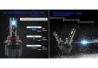 R8 LED FLASHBULBS H4 70W PAIR white for the car