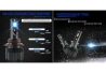 R8 LED FLASHBULBS HB3 70W PAIR white for the car