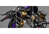SEFIS Racing 51 mm Handlebars for Aprilia RSV4 / RS660 for a motorcycle
