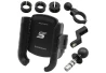 SEFIS RW + phone holder with anti-shock adapter - into the steering neck for a motorcycle