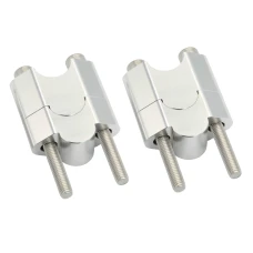 SEFIS Arc 50 handlebar riser moves up silver