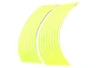 SEFIS wheel stripes for motorcycles -Gloss - fluo green