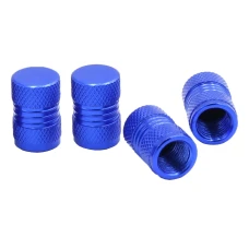 SEFIS valve caps car blue