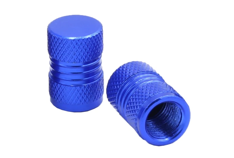 SEFIS valve caps for motorbike blue