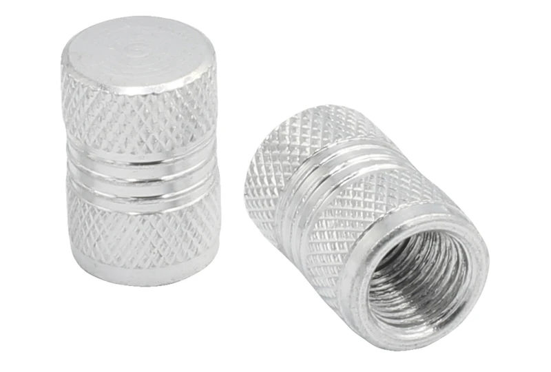 SEFIS valve caps for motorbike silver